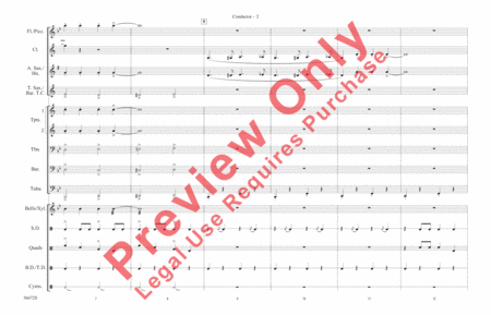 Cartoon Capers by Various Marching Band - Sheet Music