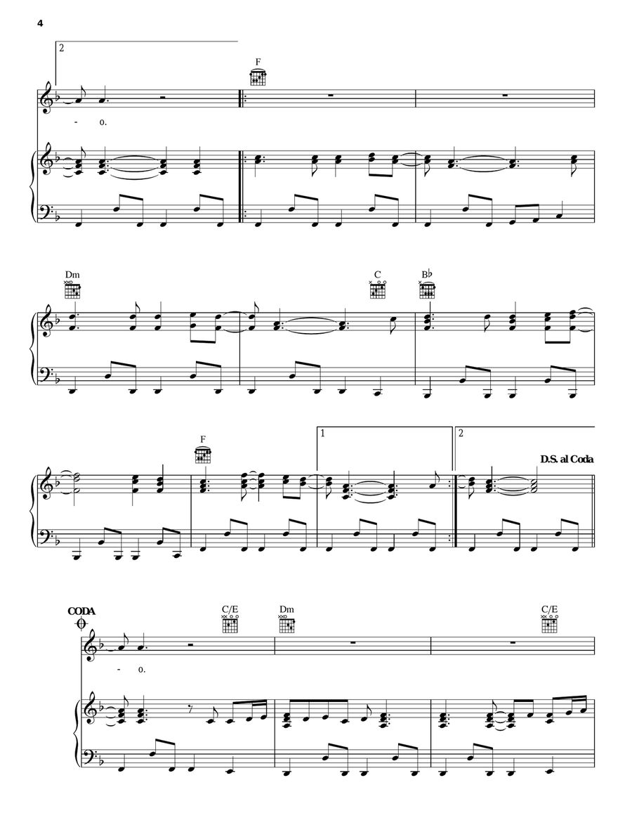 Whiskey In The Jar Piano, Vocal, Guitar scores gallery preview page 4
