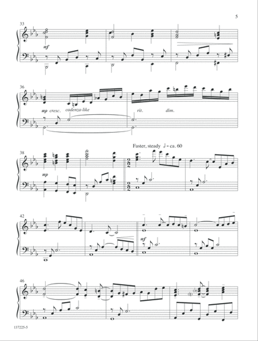 Born the King of Angels Piano Solo scores gallery preview page 5
