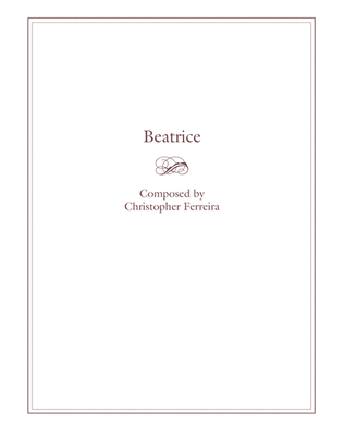 Book cover for Beatrice