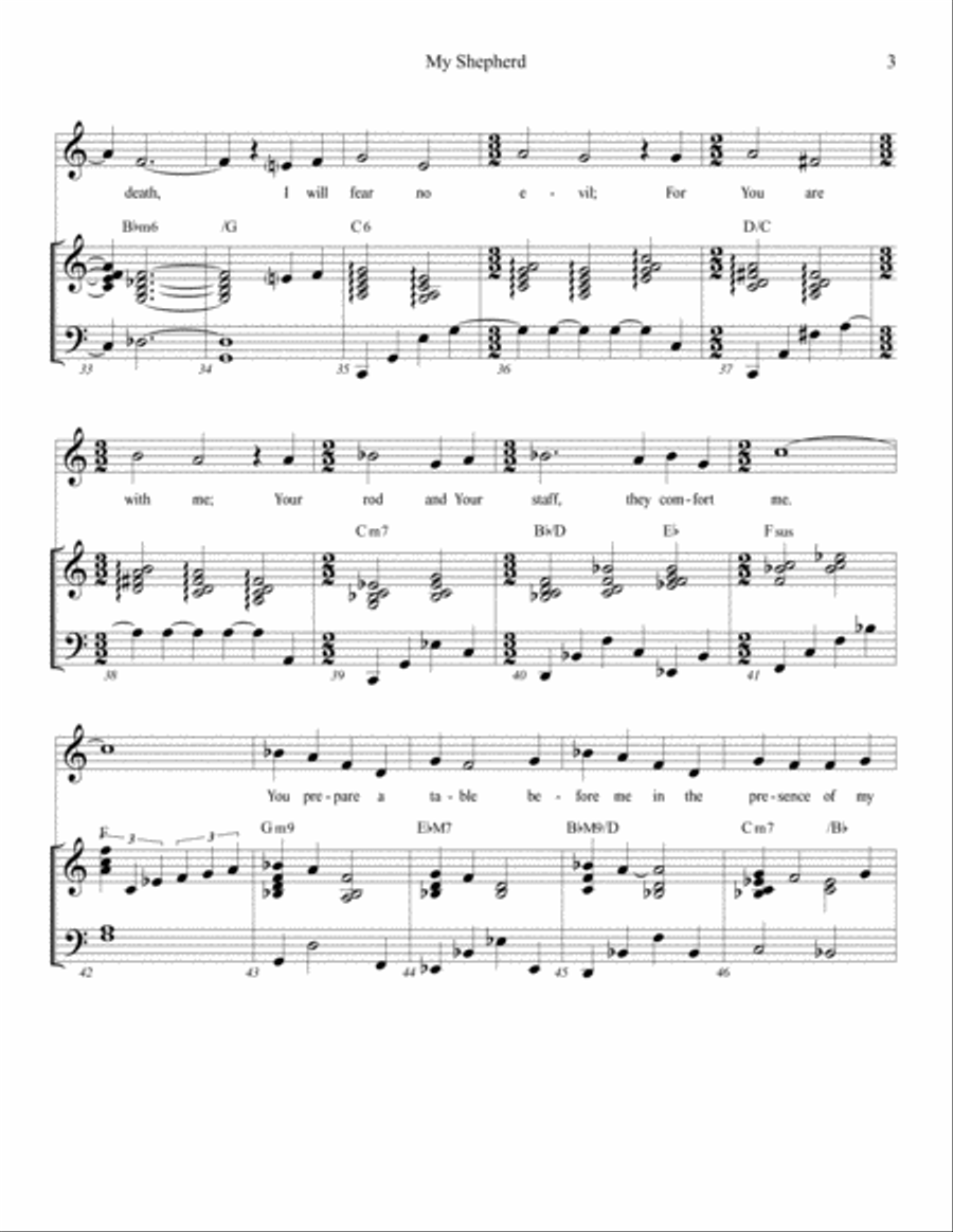 My Shepherd Voice scores gallery preview page 3