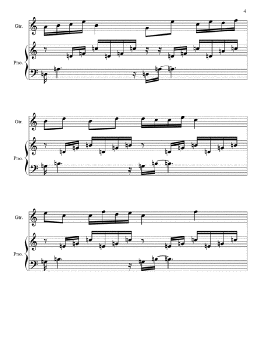 Prelude in C Prelude in C Small Ensemble scores gallery preview page 4