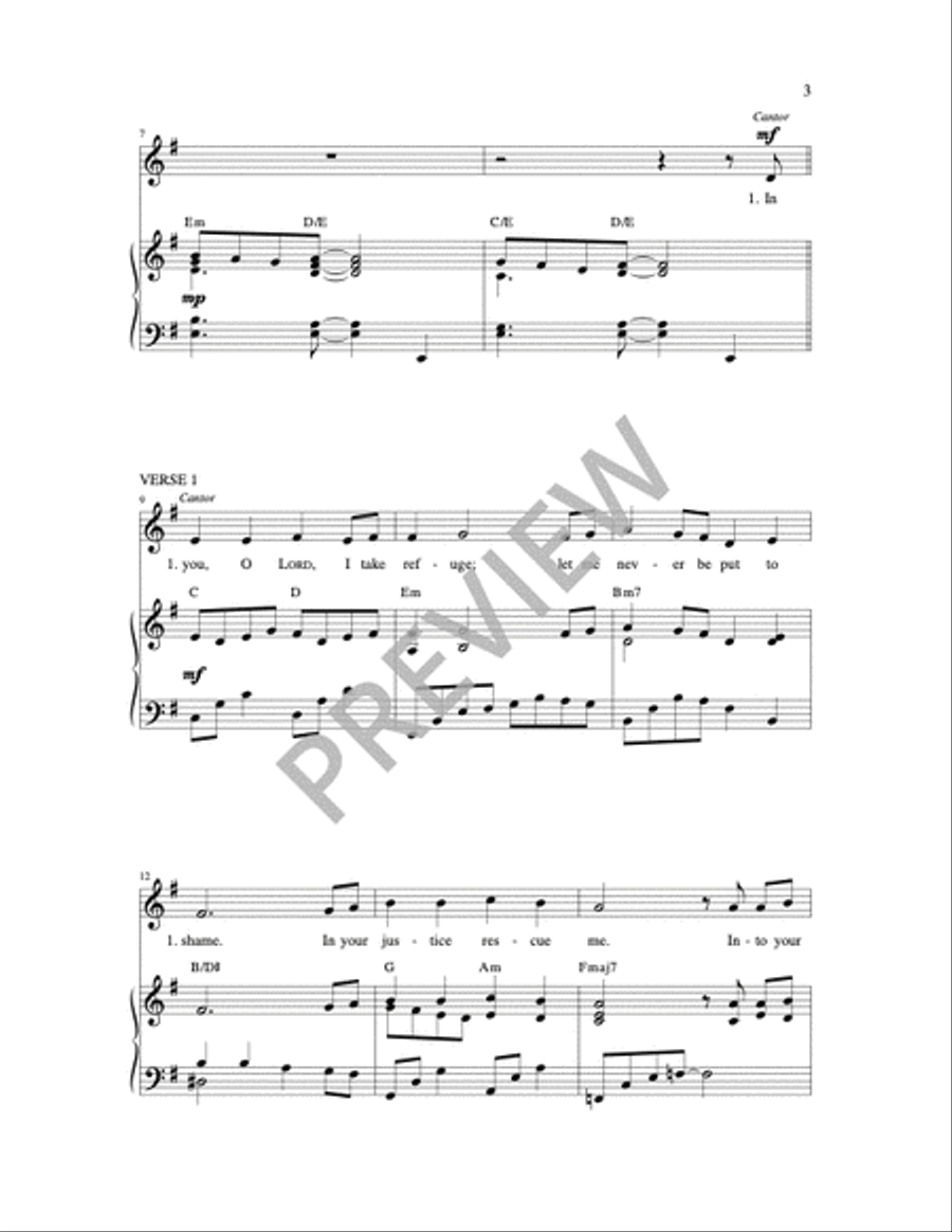 Father into Your Hands Father into Your Hands 4-Part scores gallery preview page 2