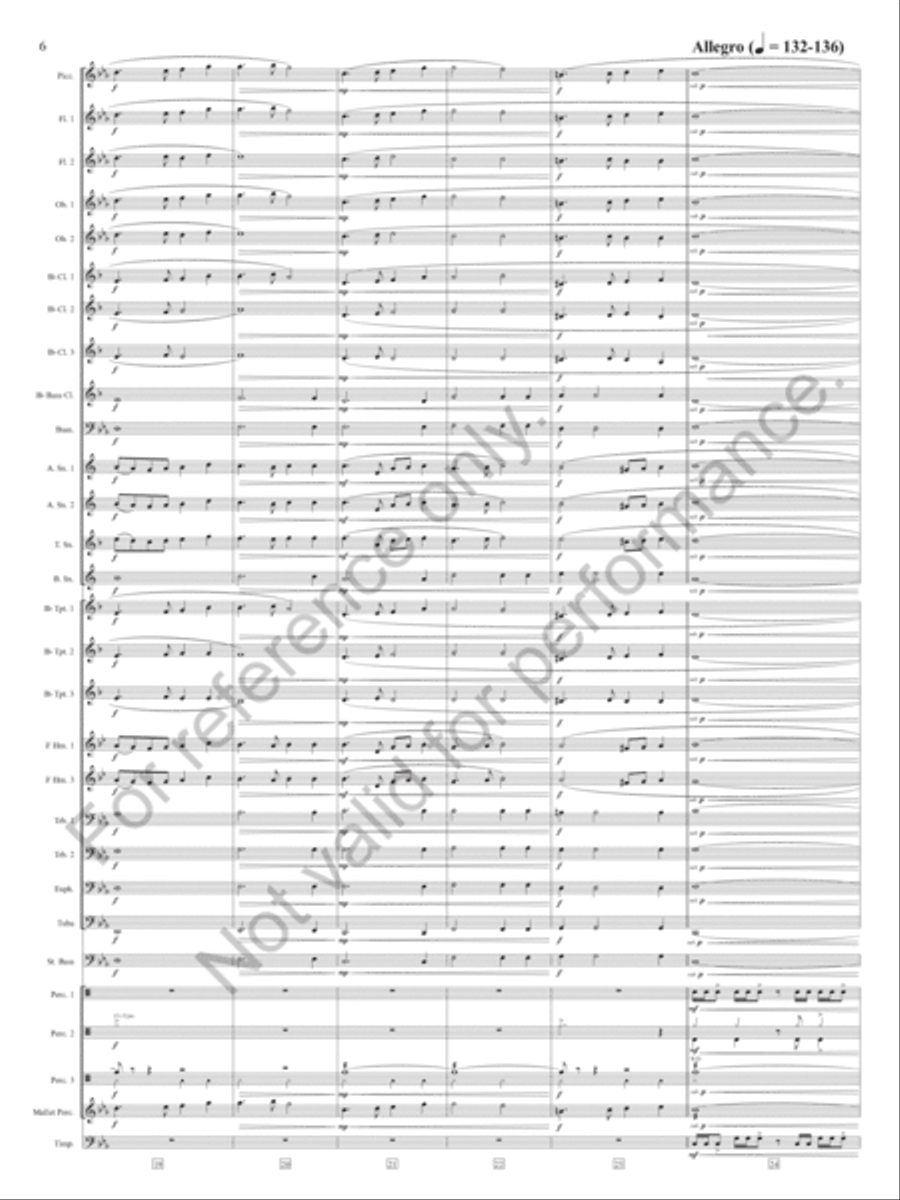 Slavonic Chorale And Dance Concert Band scores gallery preview page 7