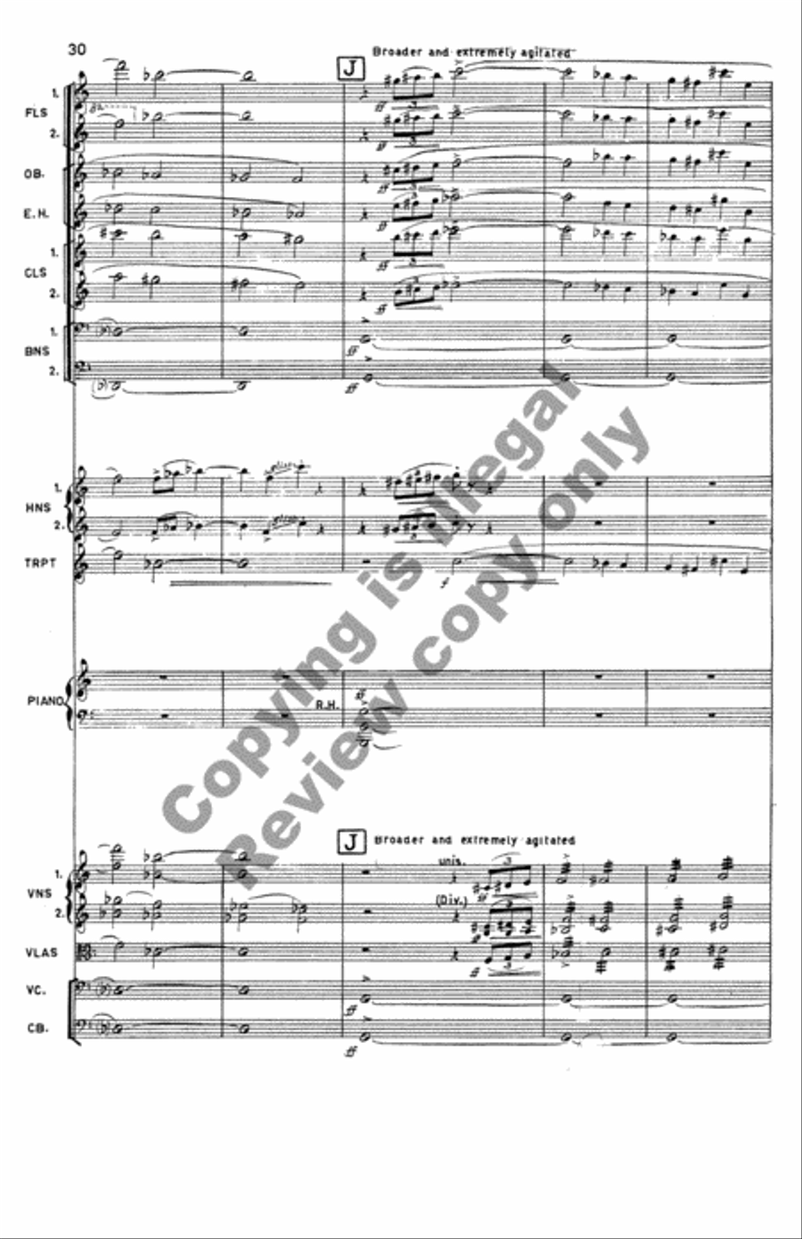 Symphony No. 3 Chamber Orchestra scores gallery preview page 17