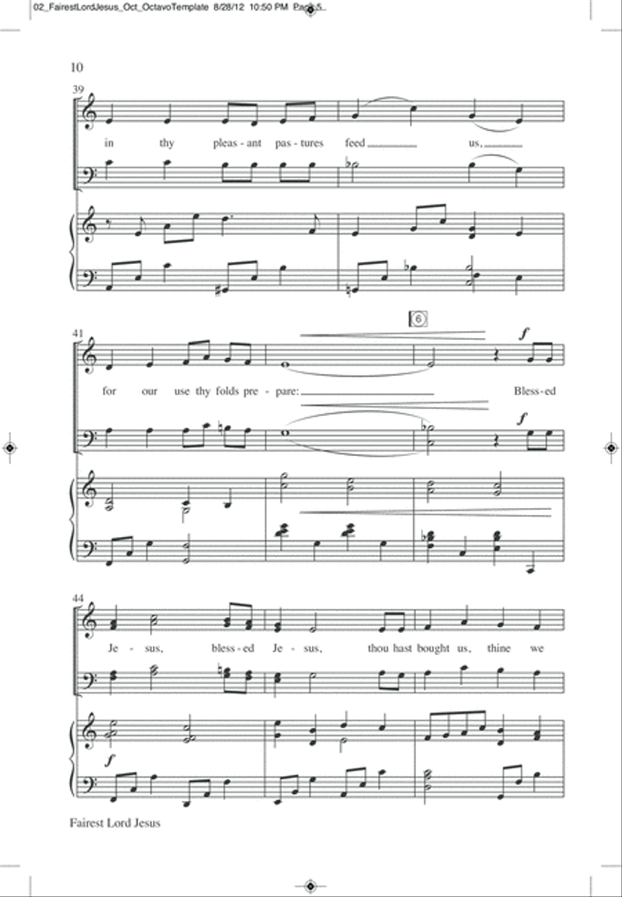 I Am the Lord of the Dance 4-Part scores gallery preview page 14