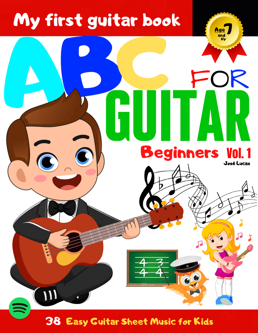 ABC For Guitar Beginners Vol.1 Acoustic Guitar scores gallery preview page 1