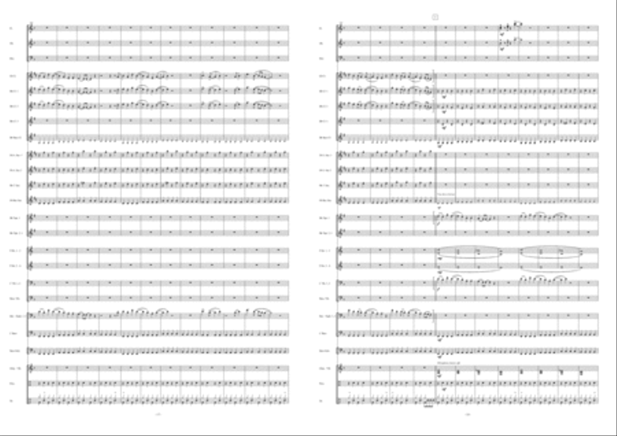 The 80's Charts Medley Fanfare Band scores gallery preview page 10