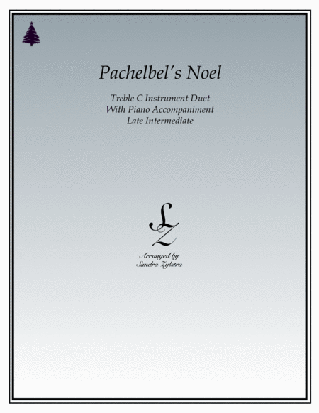 Pachelbel's Noel (treble C instrument duet) image number null