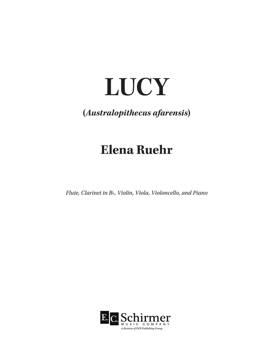 Lucy B-Flat Clarinet scores gallery preview page 3