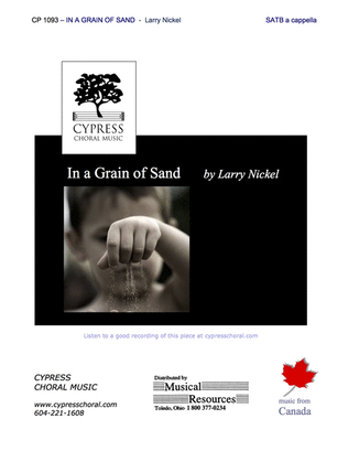 Book cover for In a Grain of Sand