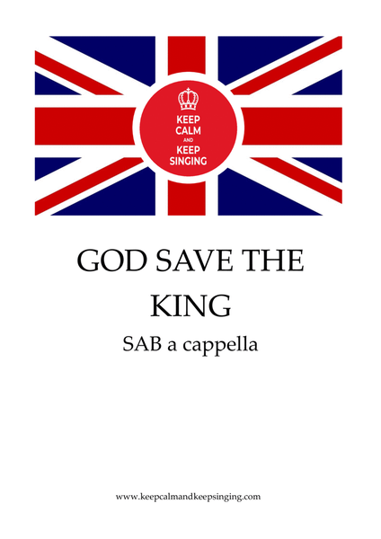 God Save the King (UK National Anthem) SAB image number null