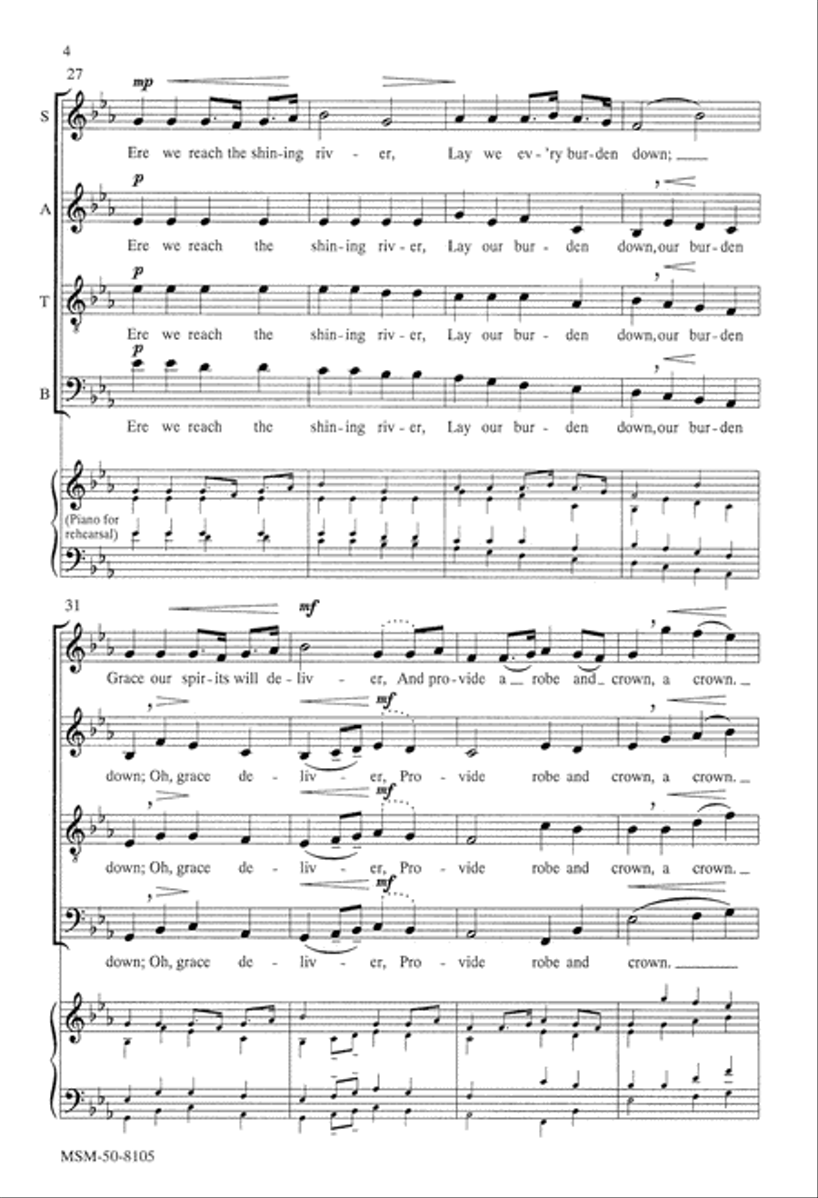 At the River Divisi scores gallery preview page 5
