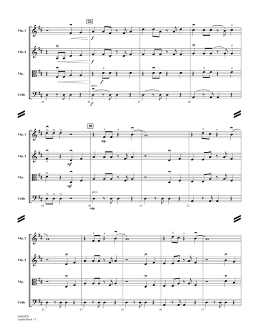 Limbo Rock (arr. Robert Longfield) - Conductor Score (Full Score)