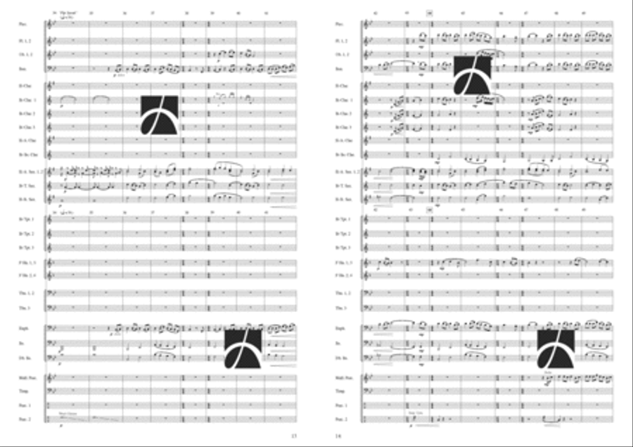Tanz der Vampire Concert Band scores gallery preview page 5