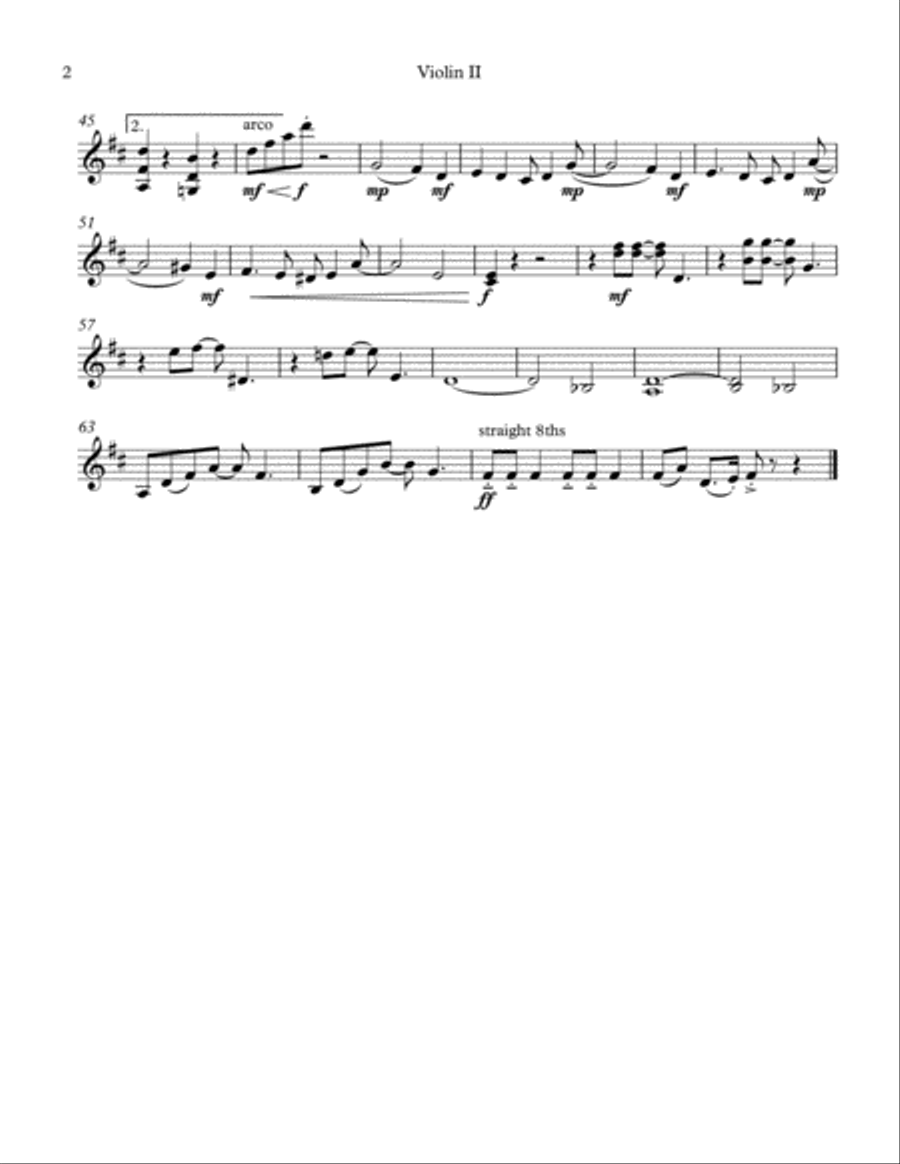 Santa Claus Is Comin' To Town String Quartet scores gallery preview page 4
