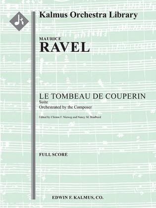 Le Tombeau de Couperin: Suite (composer's transcription)