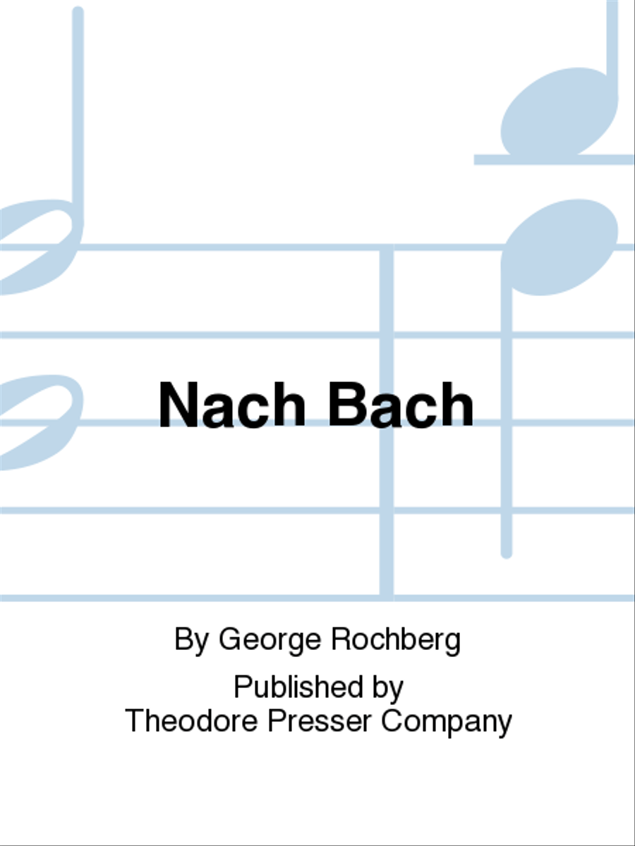 Nach Bach Chamber Music scores gallery preview page 1