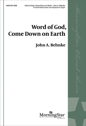 Book cover for Word of God, Come Down on Earth