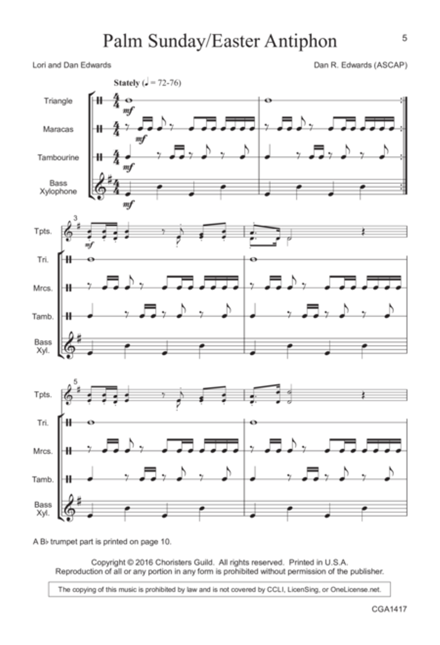 Seasonal Antiphons 2-Part scores gallery preview page 5