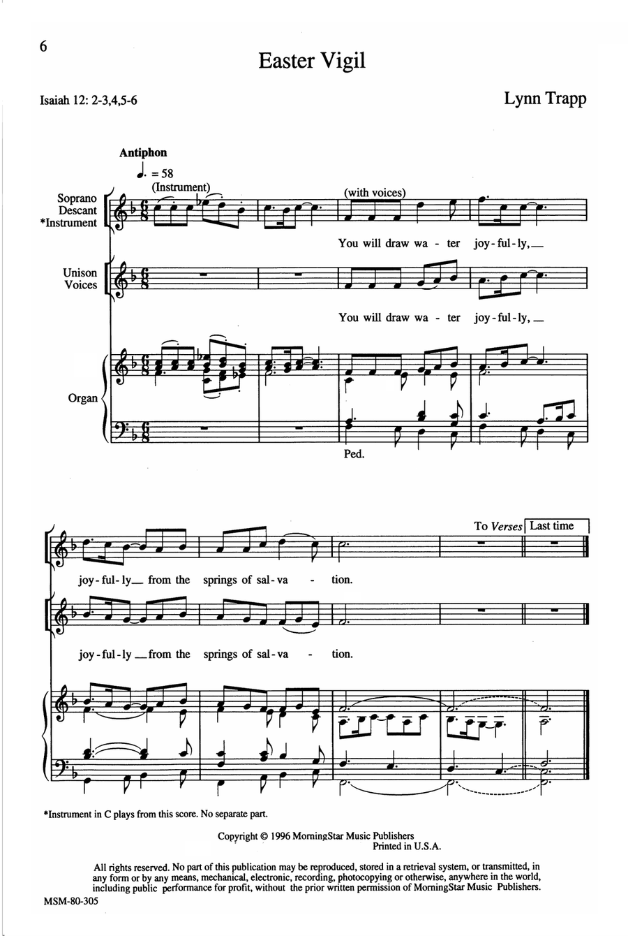 Three Responses for the Triduum 4-Part scores gallery preview page 6
