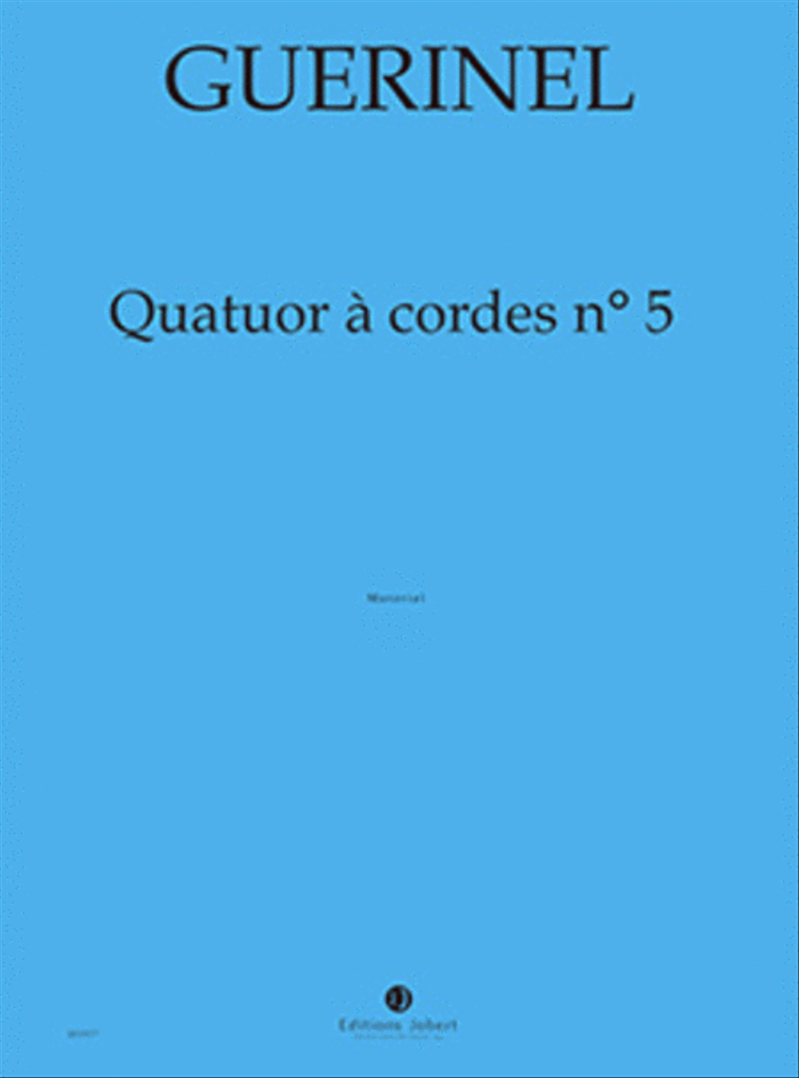 Quatuor a cordes No. 5 String Quartet scores gallery preview page 1