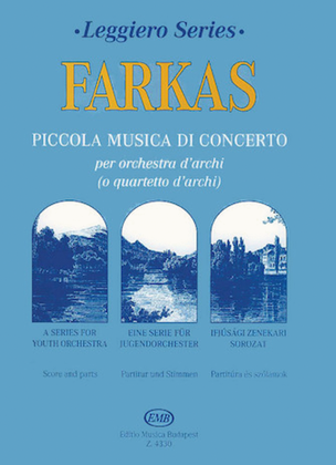 Book cover for Piccola Musica Di Concerto - String Orchestra