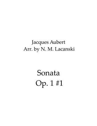 Book cover for Sonata Op. 1 #1
