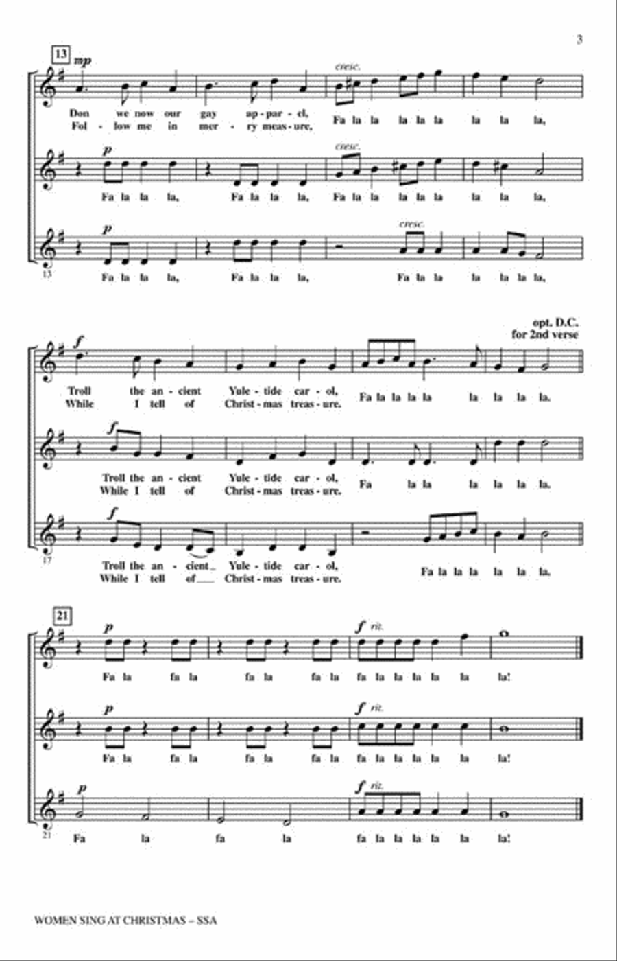Women Sing at Christmas Women Sing at Christmas SSA scores gallery preview page 3
