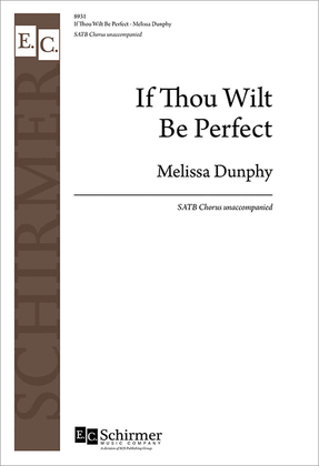Book cover for If Thou Wilt Be Perfect