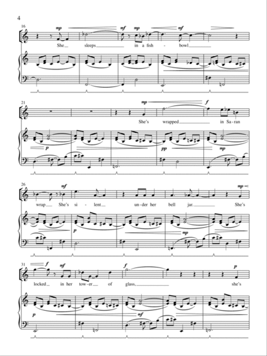 She Who Continues Soprano Voice scores gallery preview page 6