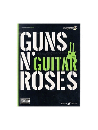 Book cover for Guns N Roses Authentic Guitar Playalong Book/CD