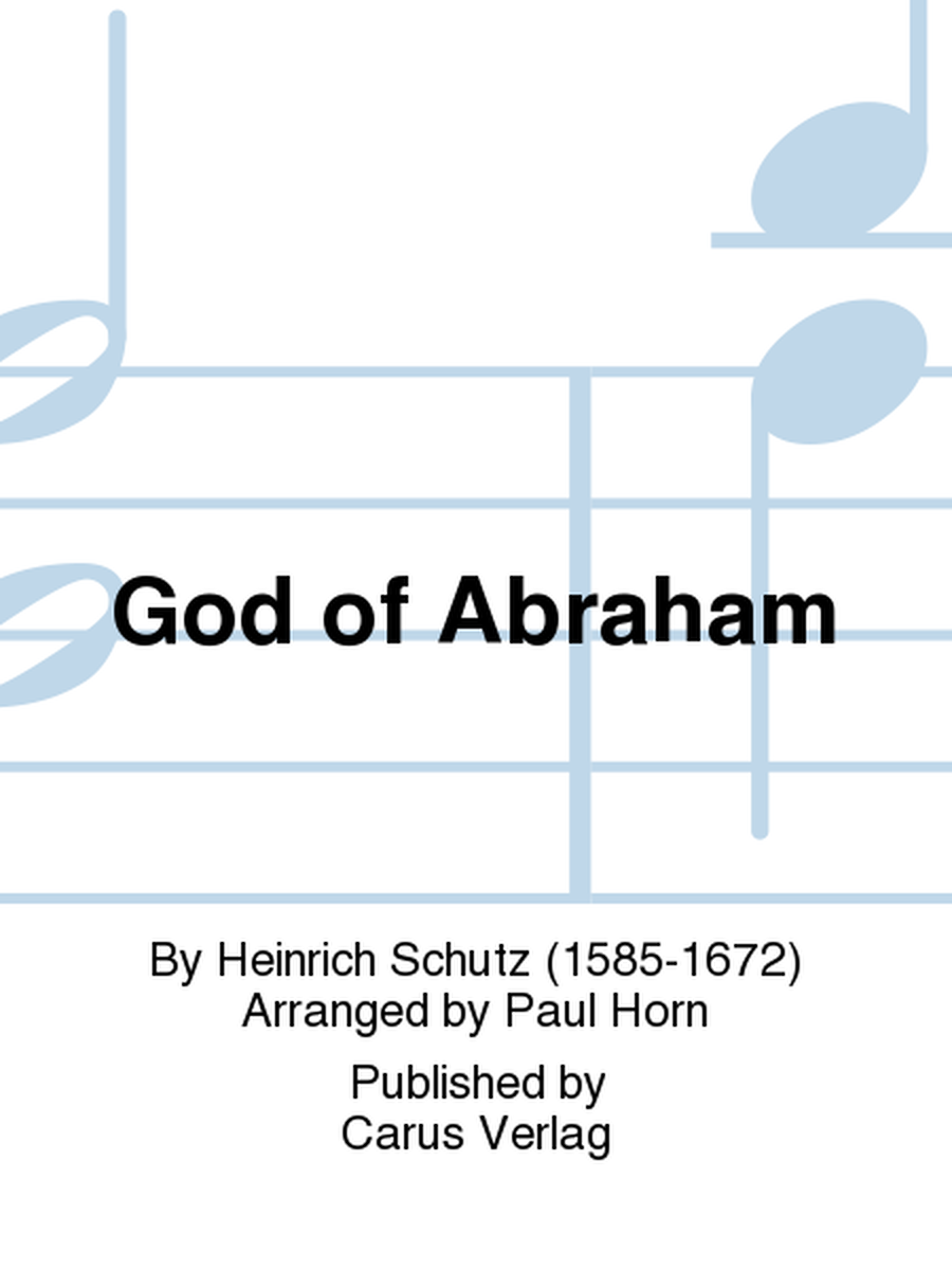 God of Abraham (Der Gott Abrahams)