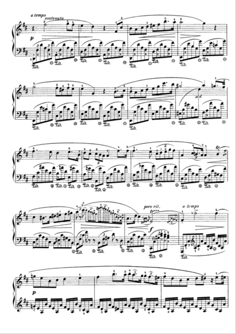 Chopin Sonata No 3 op 58 ( Complete) Piano Solo scores gallery preview page 3