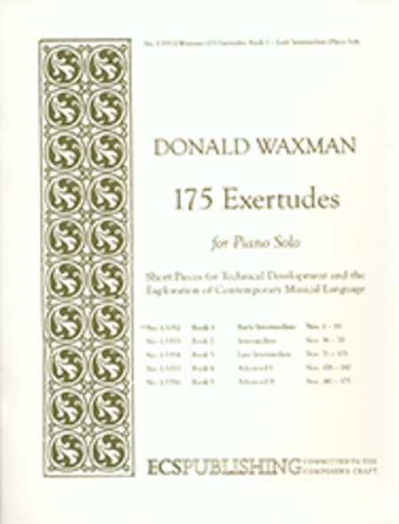 175 Exertudes, Book 1: Early Intermediate
