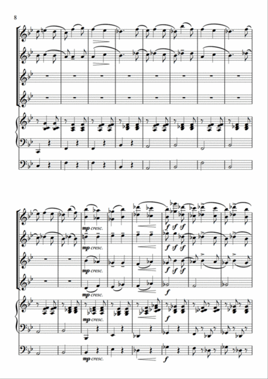 Komödianten Tanz Set of Parts scores gallery preview page 7