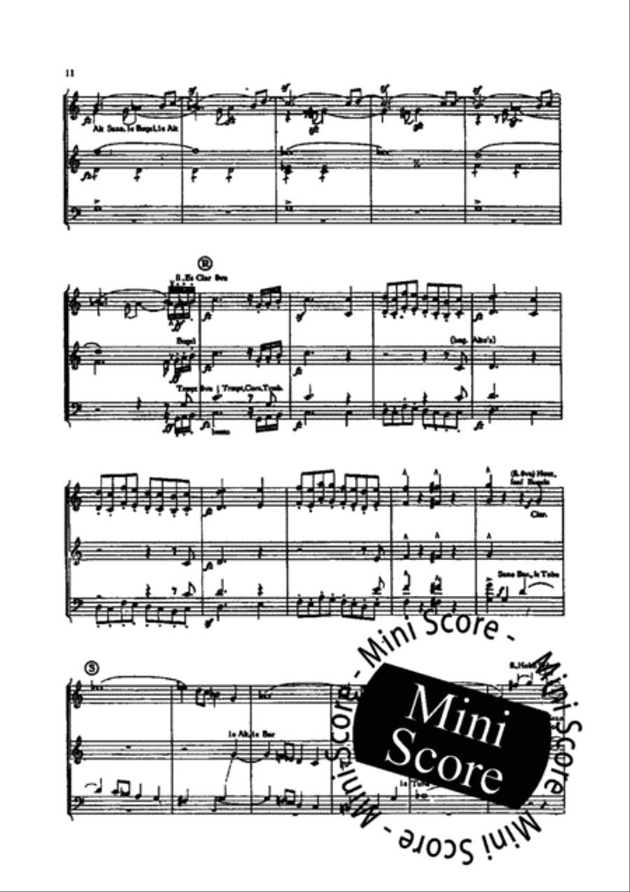 Iphigenie en Aulide Concert Band scores gallery preview page 13