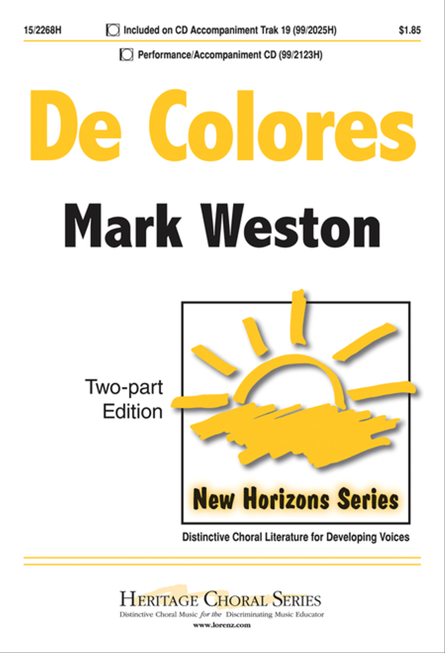 De Colores 2-Part scores gallery preview page 1