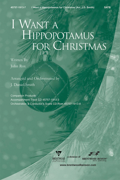I Want A Hippopotamus For Christmas (Orchestra Parts and Conductor's Score, CD-ROM)