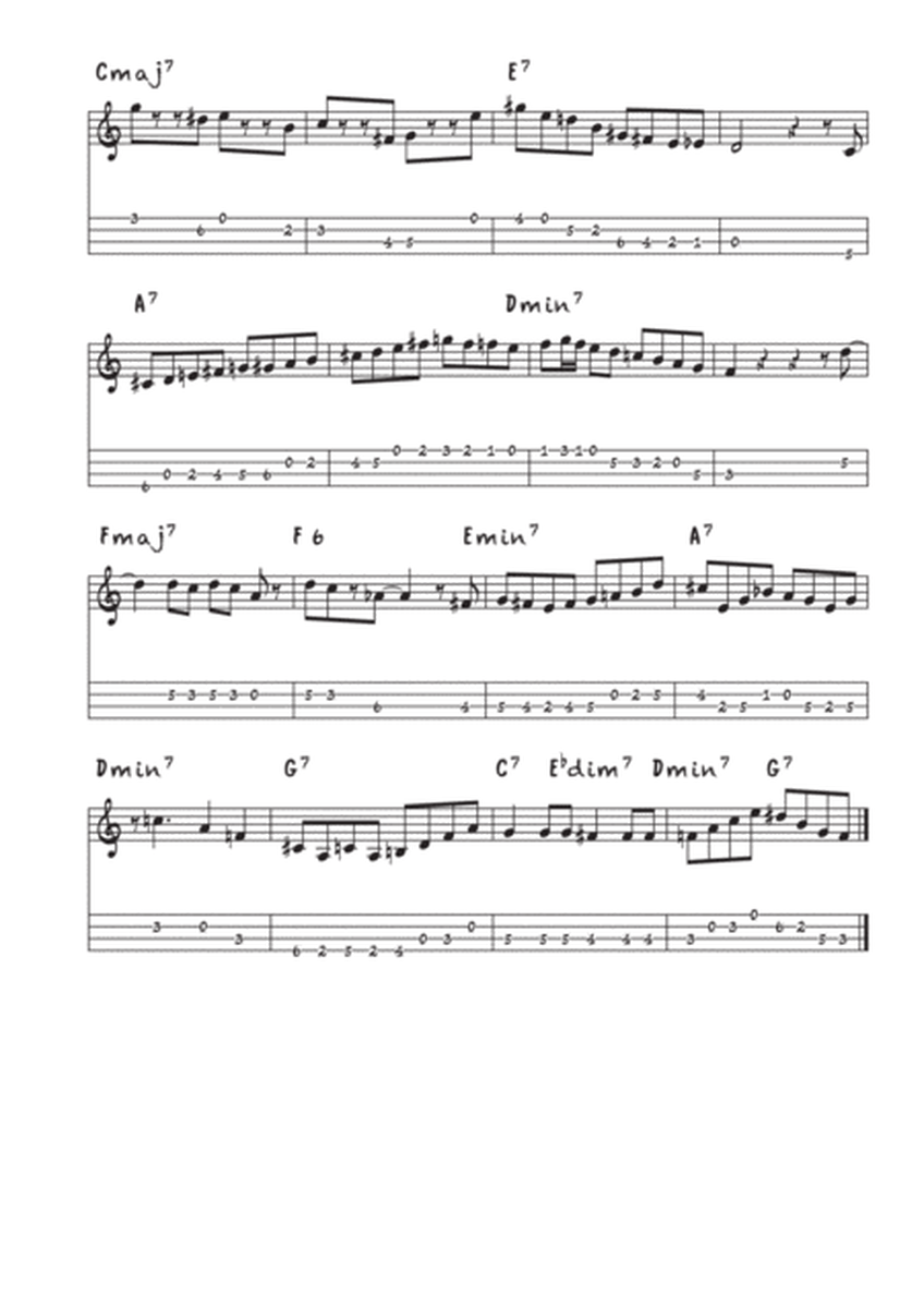 5 Gypsy intermediate jazz etudes for Mandolin image number null