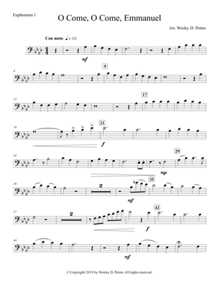 O Come, O Come, Emmanuel (Tuba Quartet)