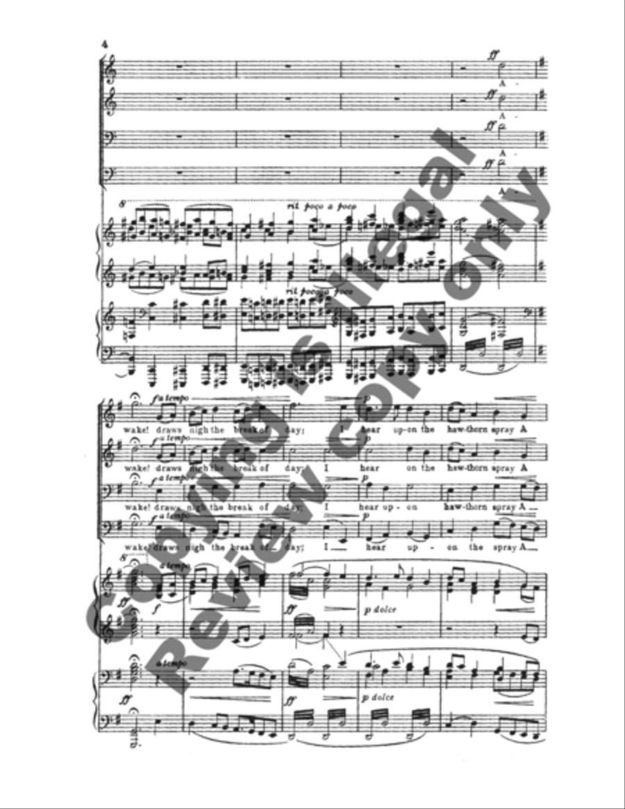 Die Meistersinger: Chorus & Finale TTBB scores gallery preview page 5