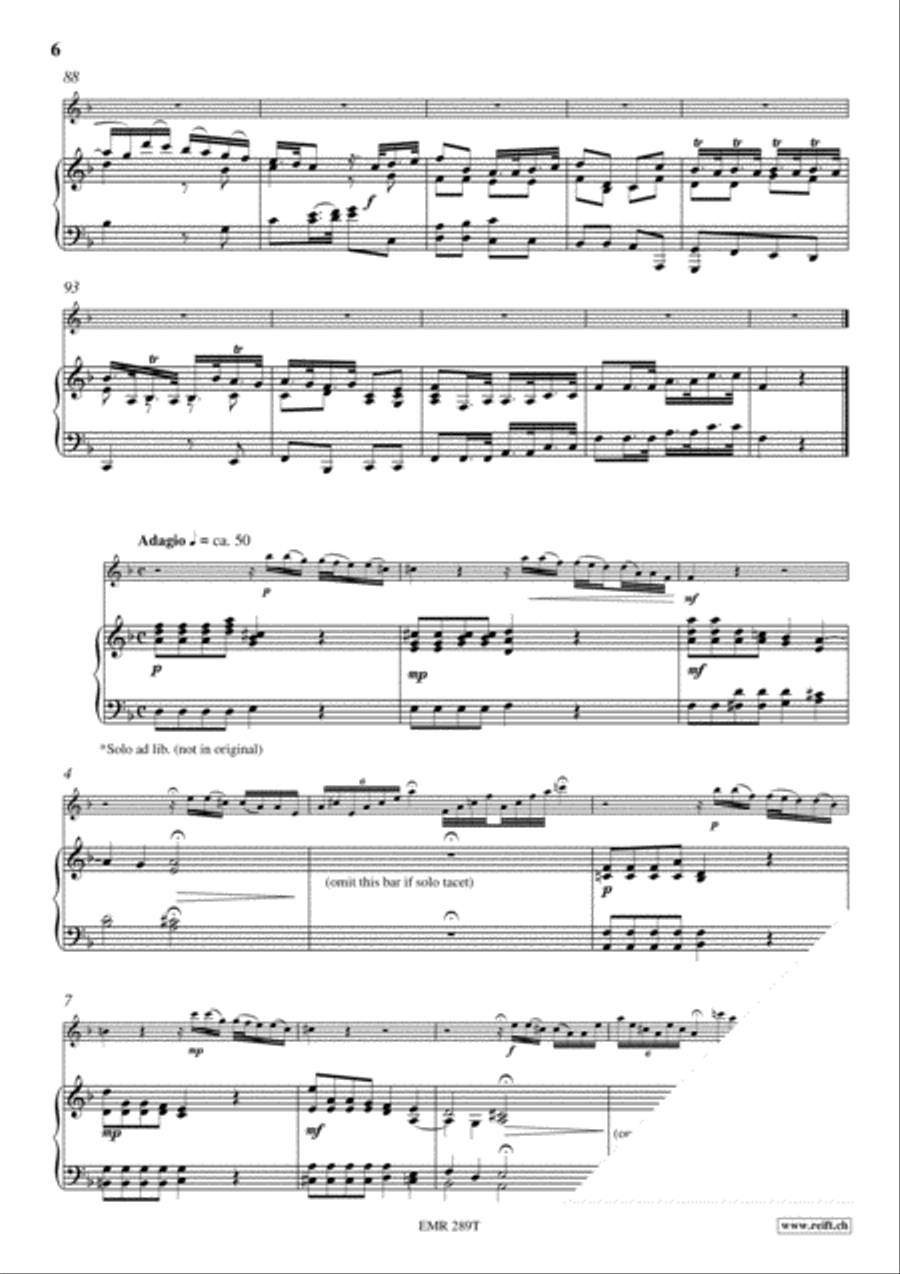 Concerto No. 6 Organ scores gallery preview page 7