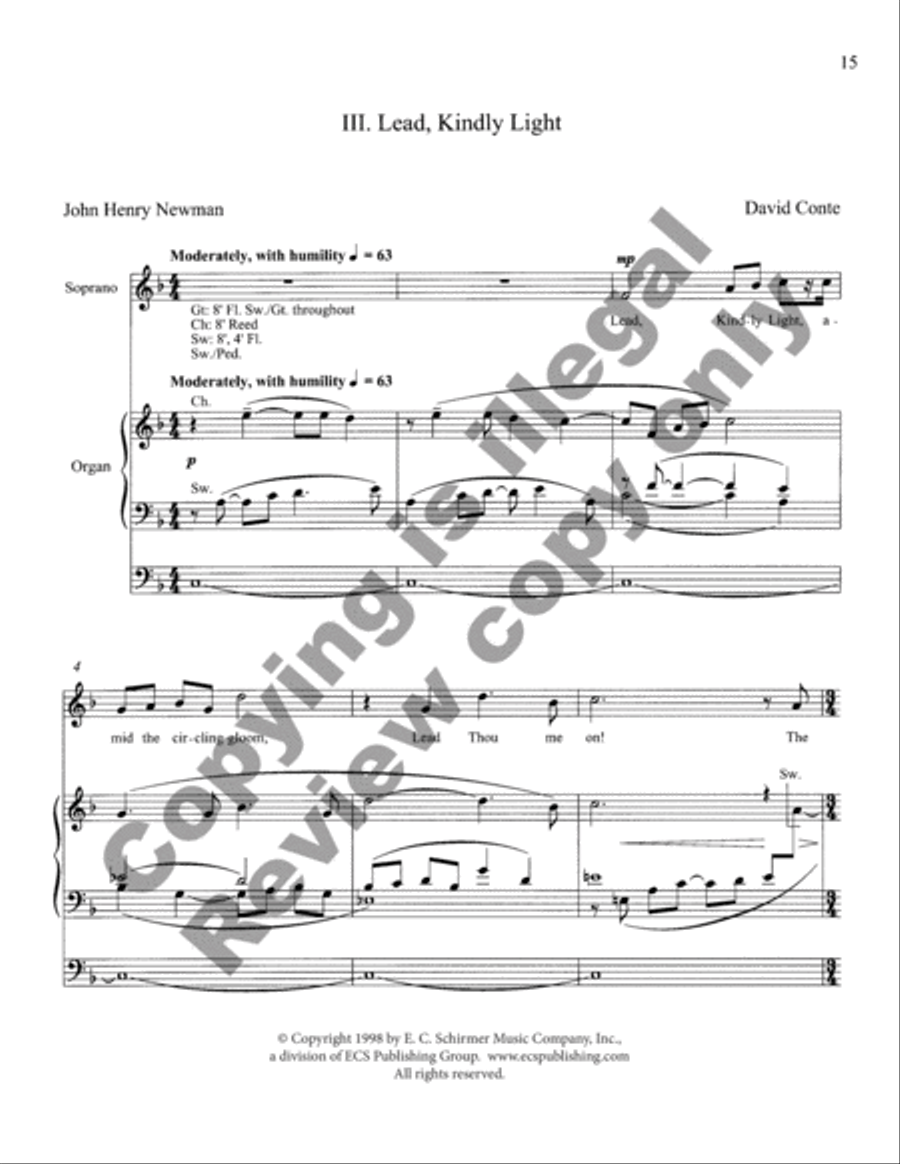 Songs of Consolation High Voice scores gallery preview page 9
