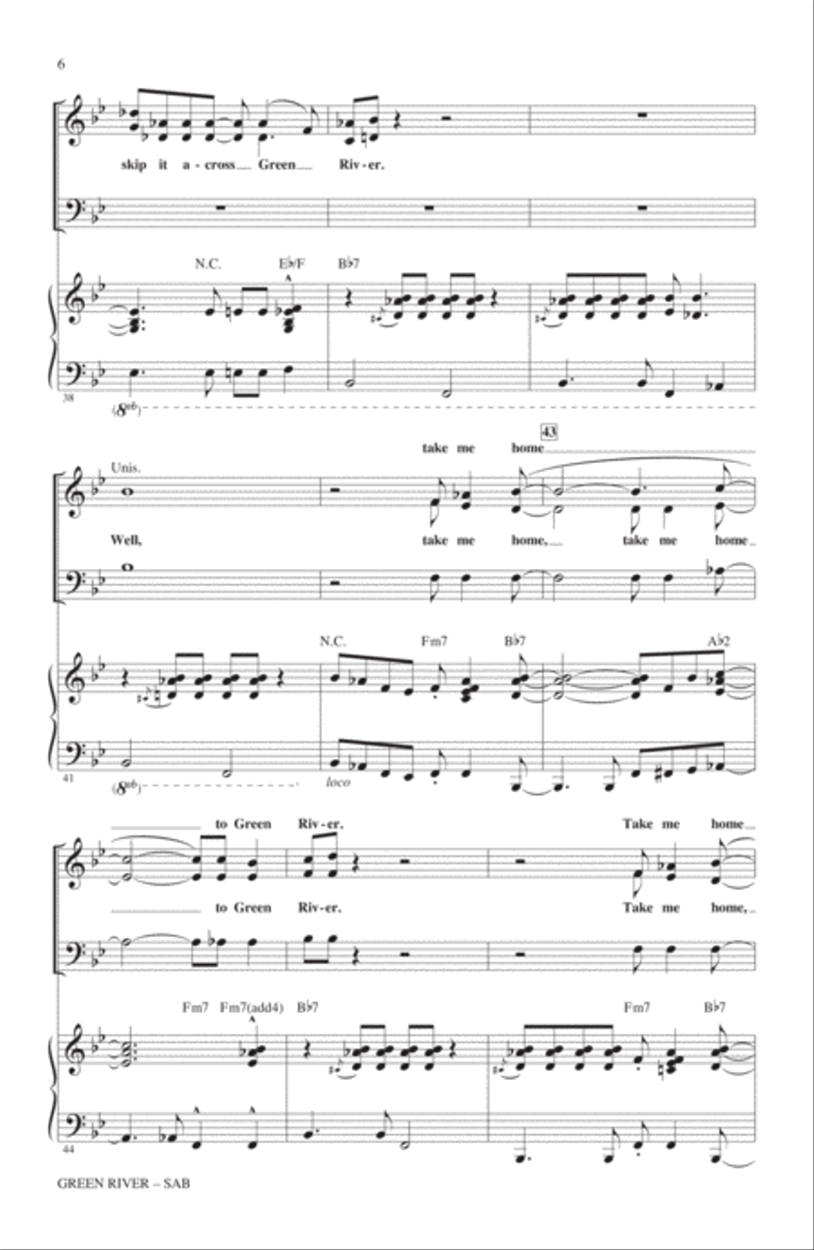 Green River 3-Part scores gallery preview page 5