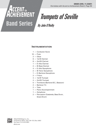 Trumpets of Seville: Score