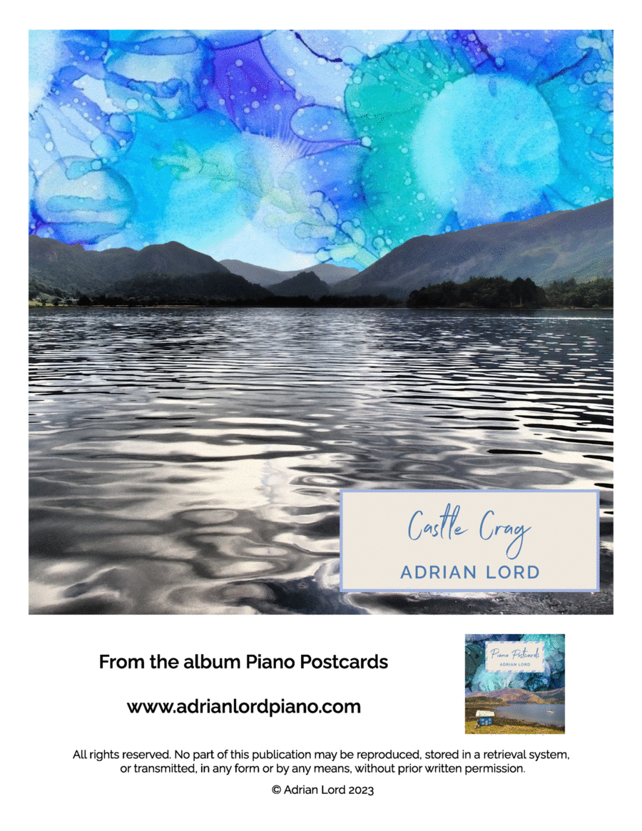 Castle Crag Piano Solo scores gallery preview page 1