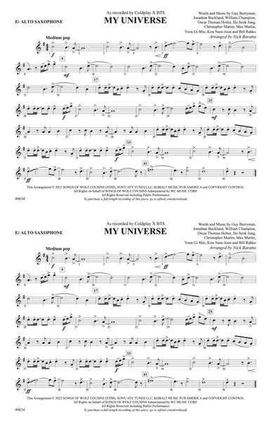 My Universe: E-flat Alto Saxophone