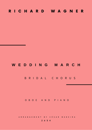 Wedding March (Bridal Chorus) - Oboe and Piano (Full Score and Parts)