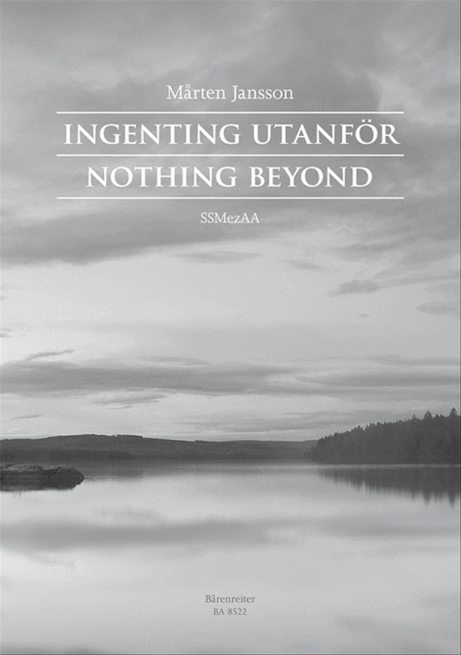 Ingenting utanför (Nothing beyond) Women's Choir scores gallery preview page 1